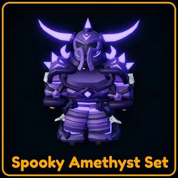 Spooky Amethyst Set