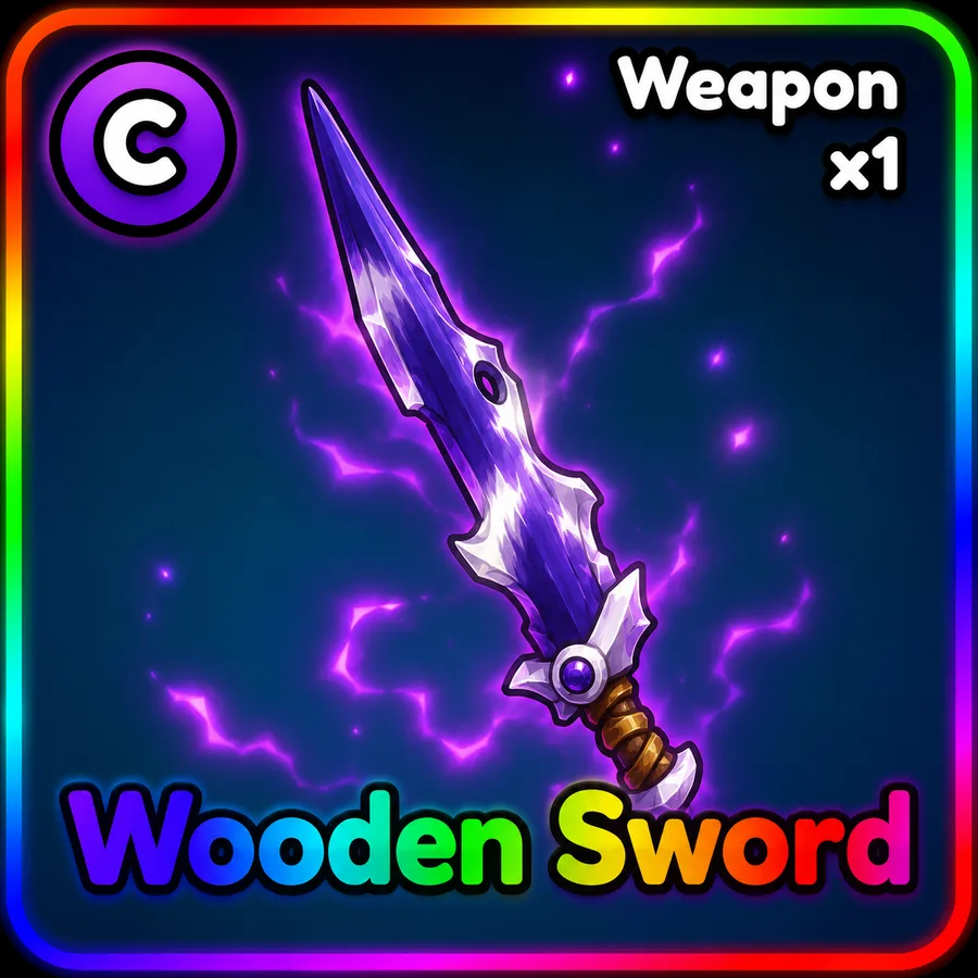 Ascended Wooden Sword