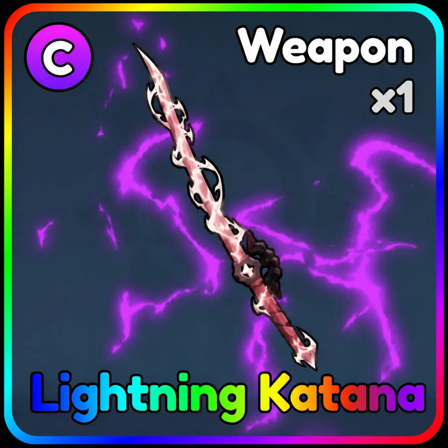 Ascended Lightning Katana