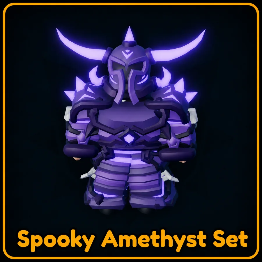 Spooky Amethyst Set